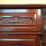 carved furniture fireplace