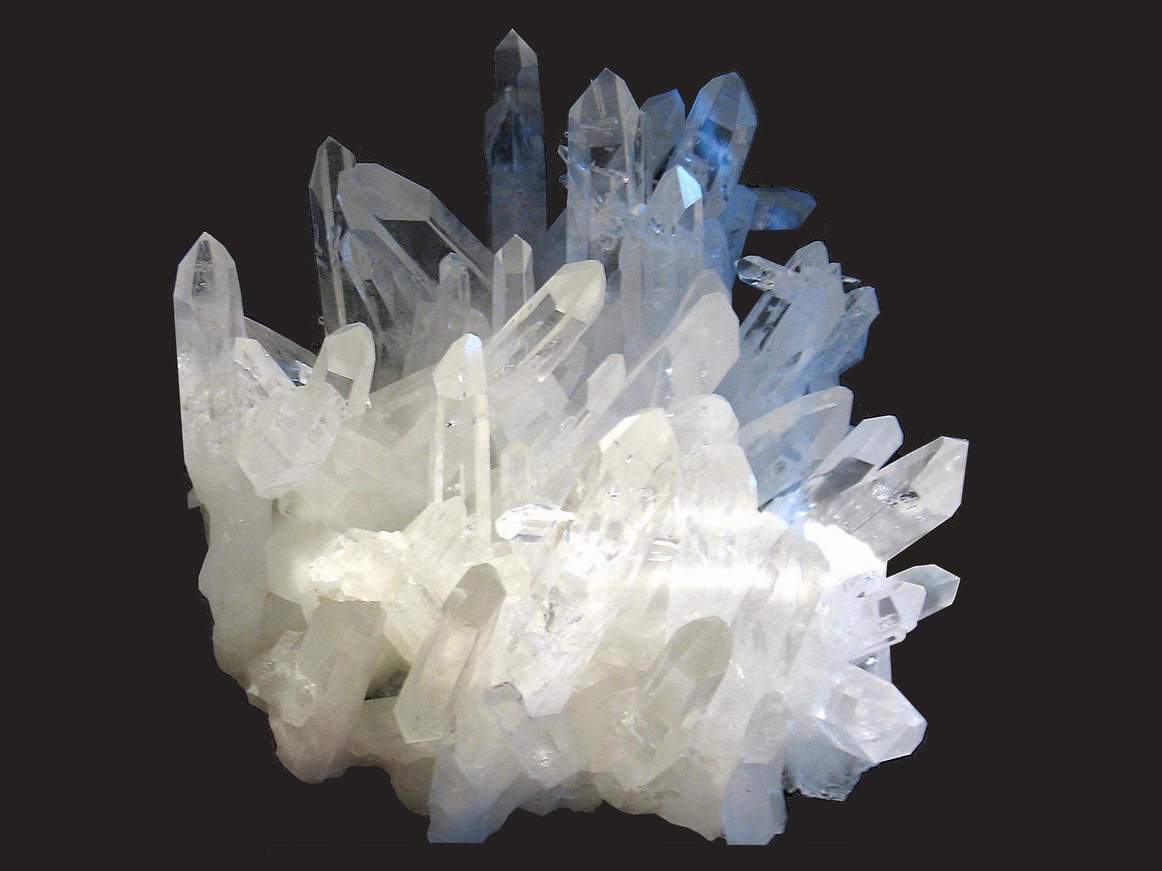 grown crystals