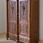 carved wardrobe