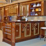 carved kitchen furniture