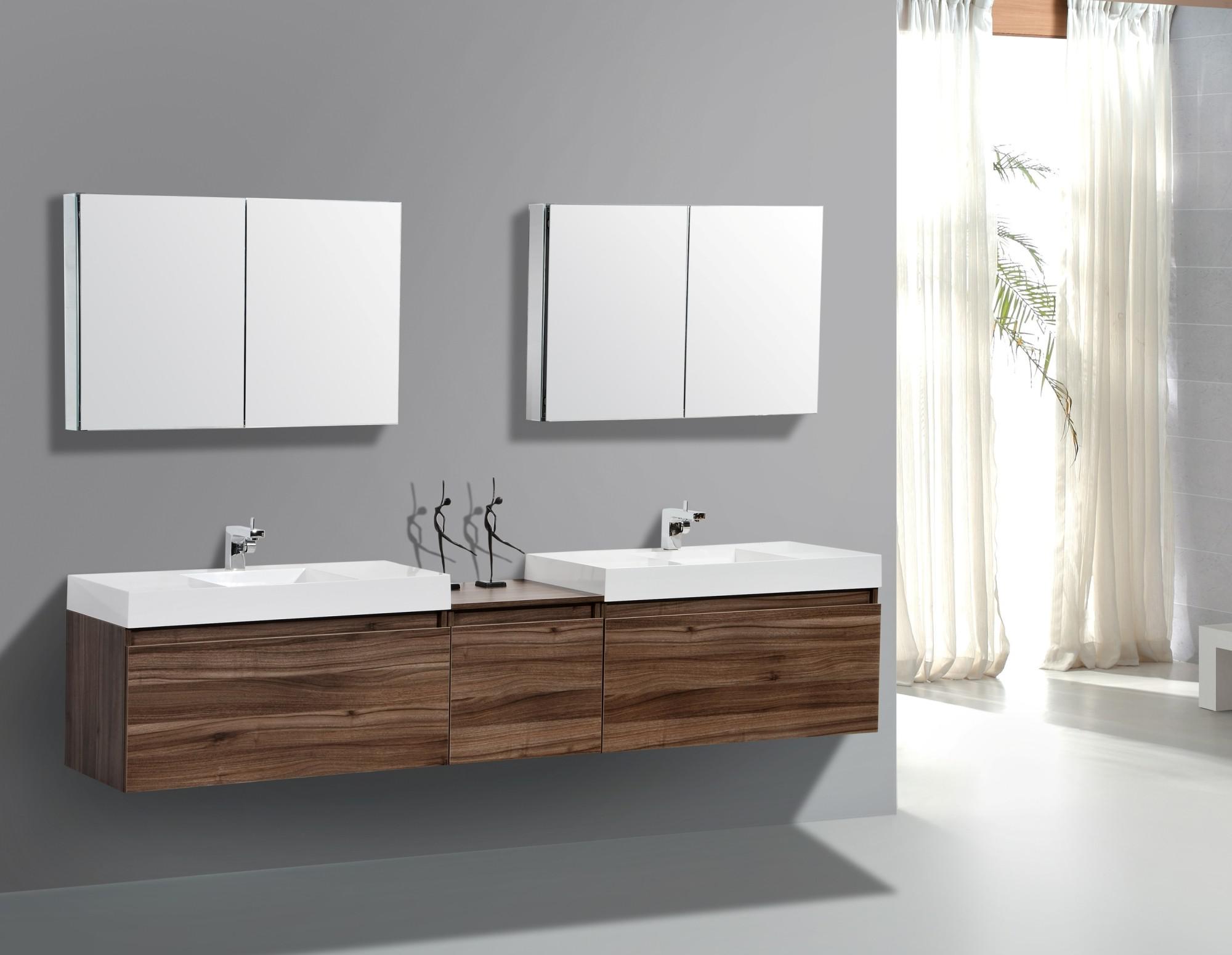 Wall mounted bathroom cabinets photo design