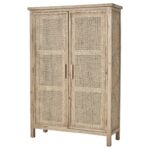 armoire en rotin