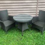 rattan table and chairs