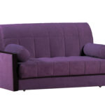 folding sofa violet