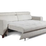 folding sofa in the room