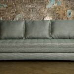 folding sofa gray