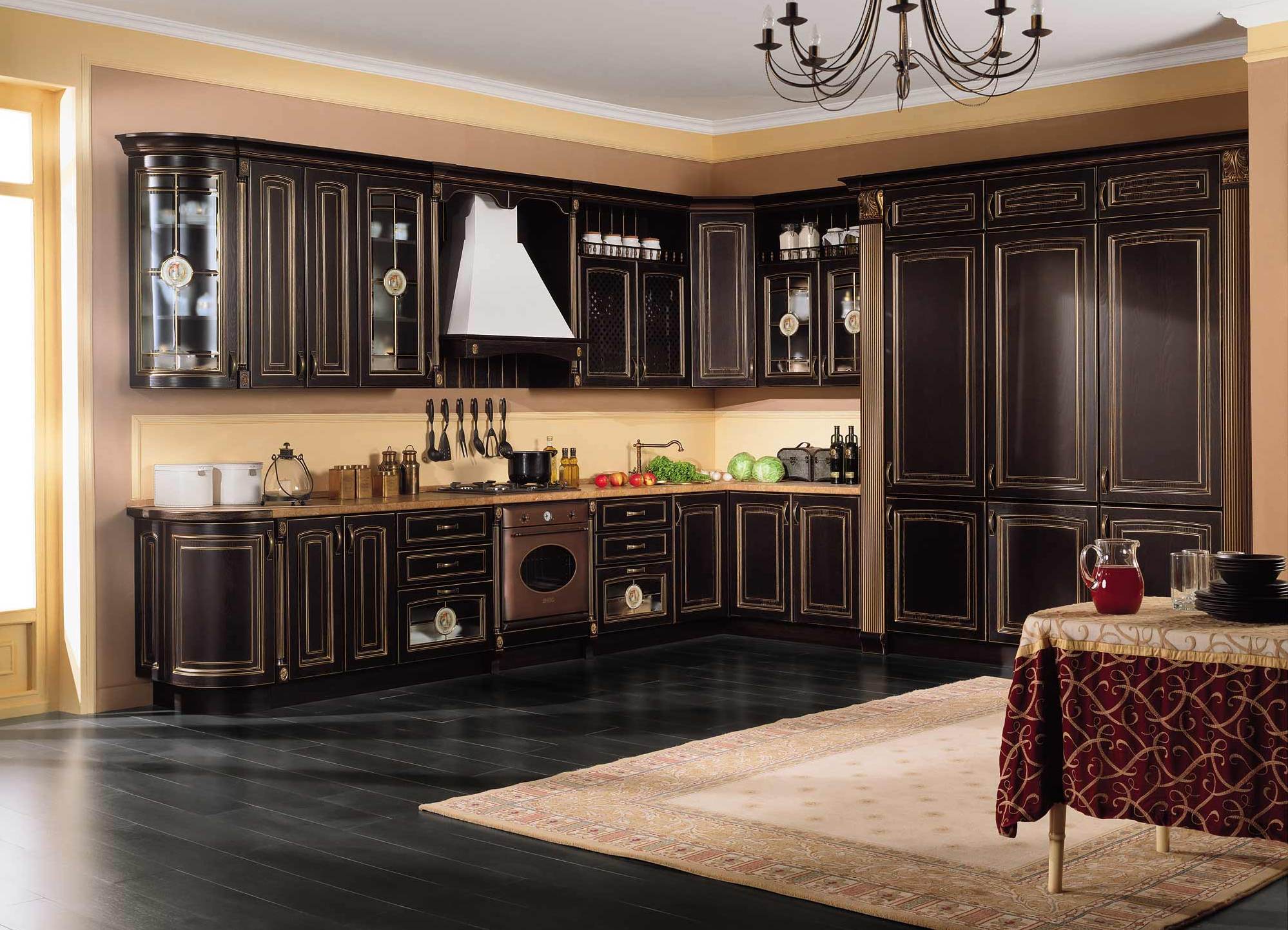 place for classic kitchen sets