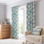 mint eyelet curtains