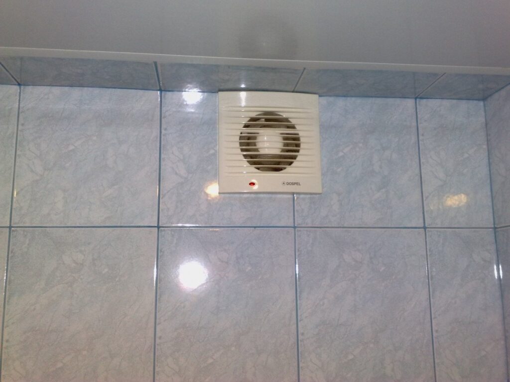 ventilation in the bathroom