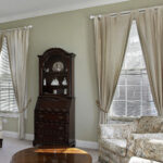 wall eaves for curtains photo types