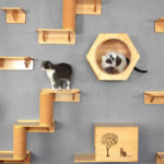 wall mounted shelves for cats photo options