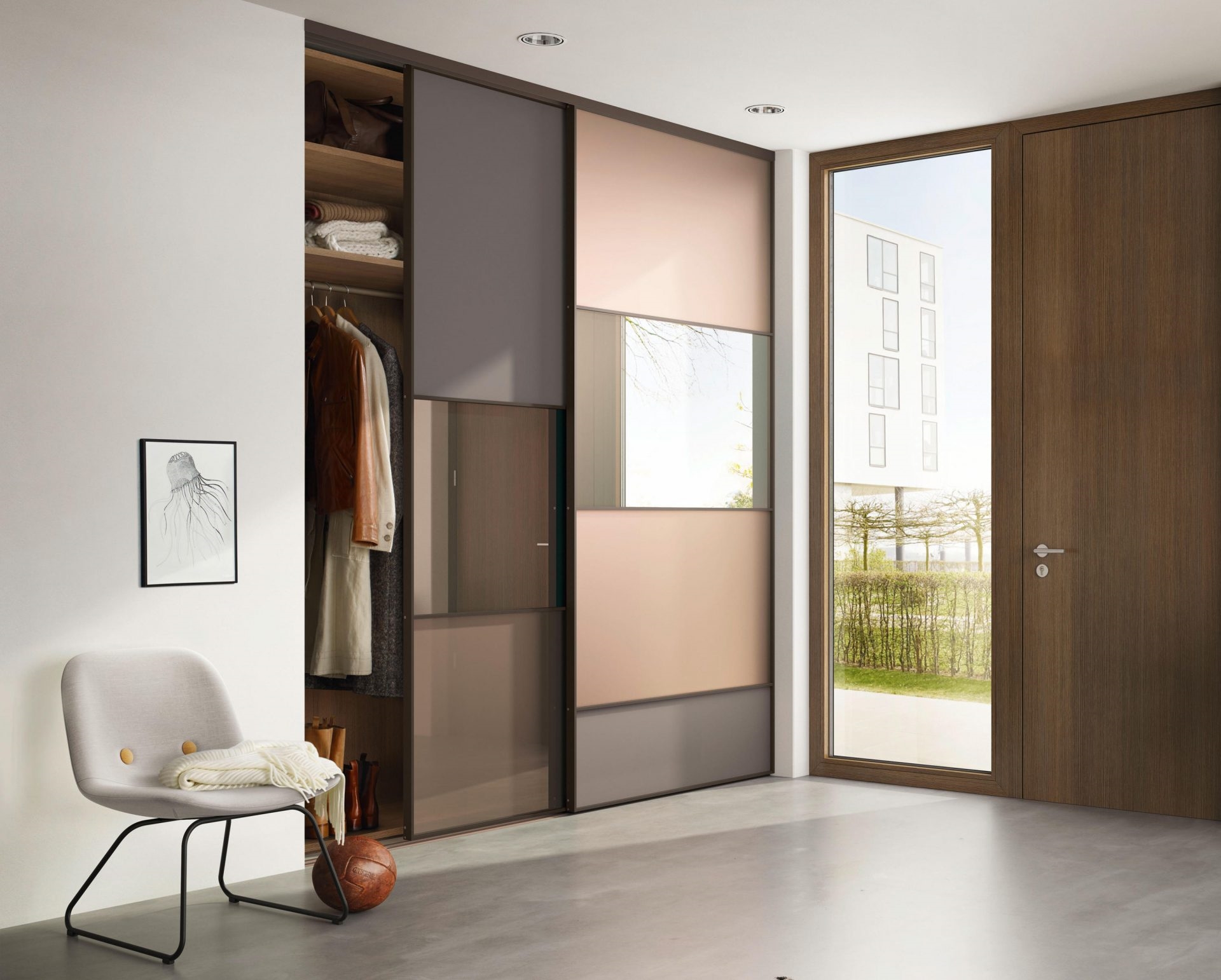 hinged doors for wardrobe