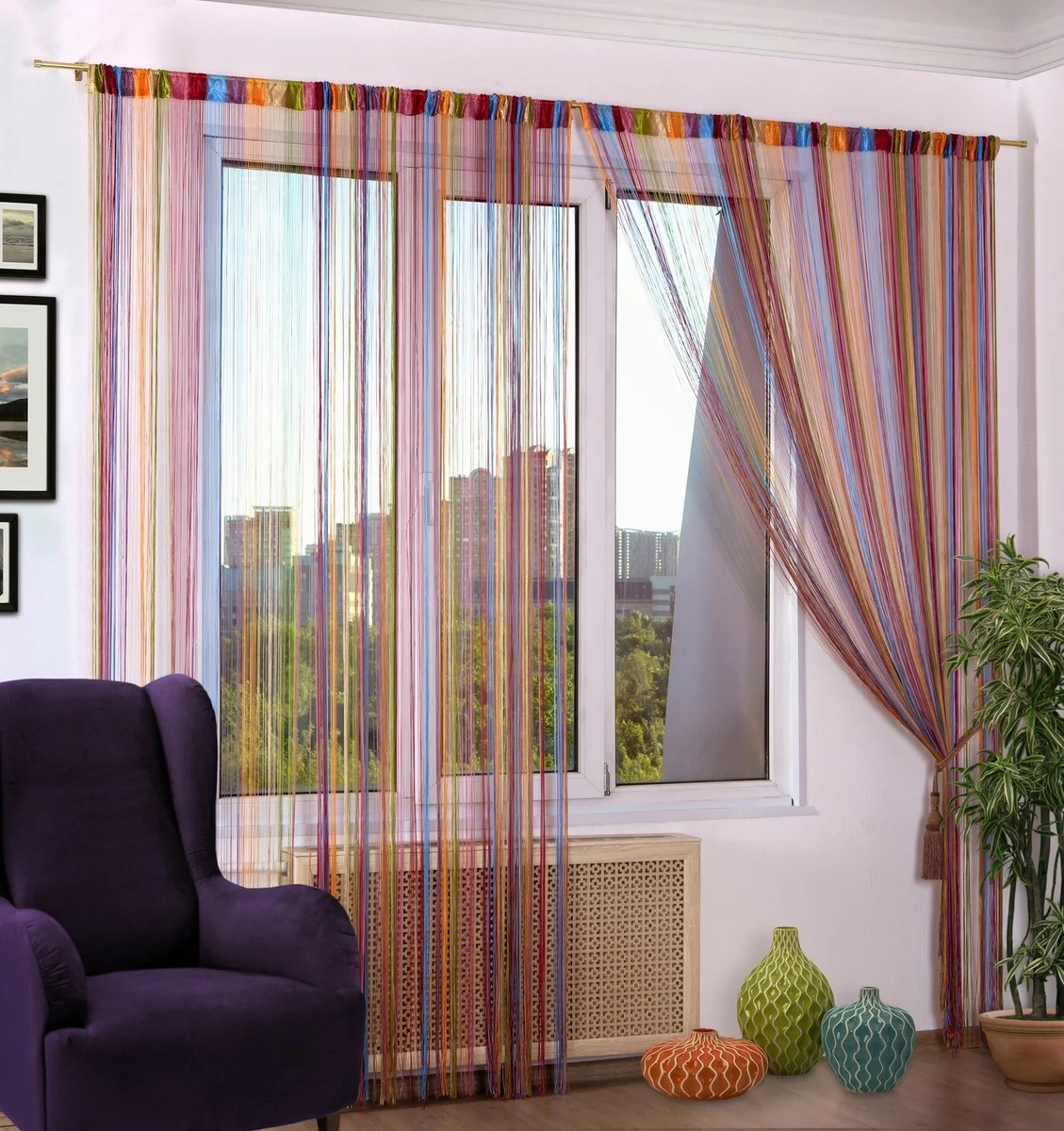 filament curtains for the kitchen design ideas