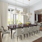 dining table in the living room design ideas