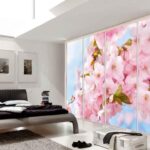 beautiful photo wallpaper for cabinet decor