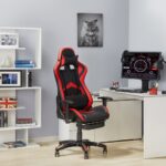 computer chair red