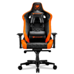 computer chair orange