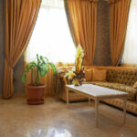 orange curtains photo options