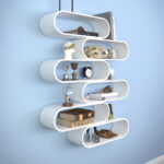 oval designer shelves