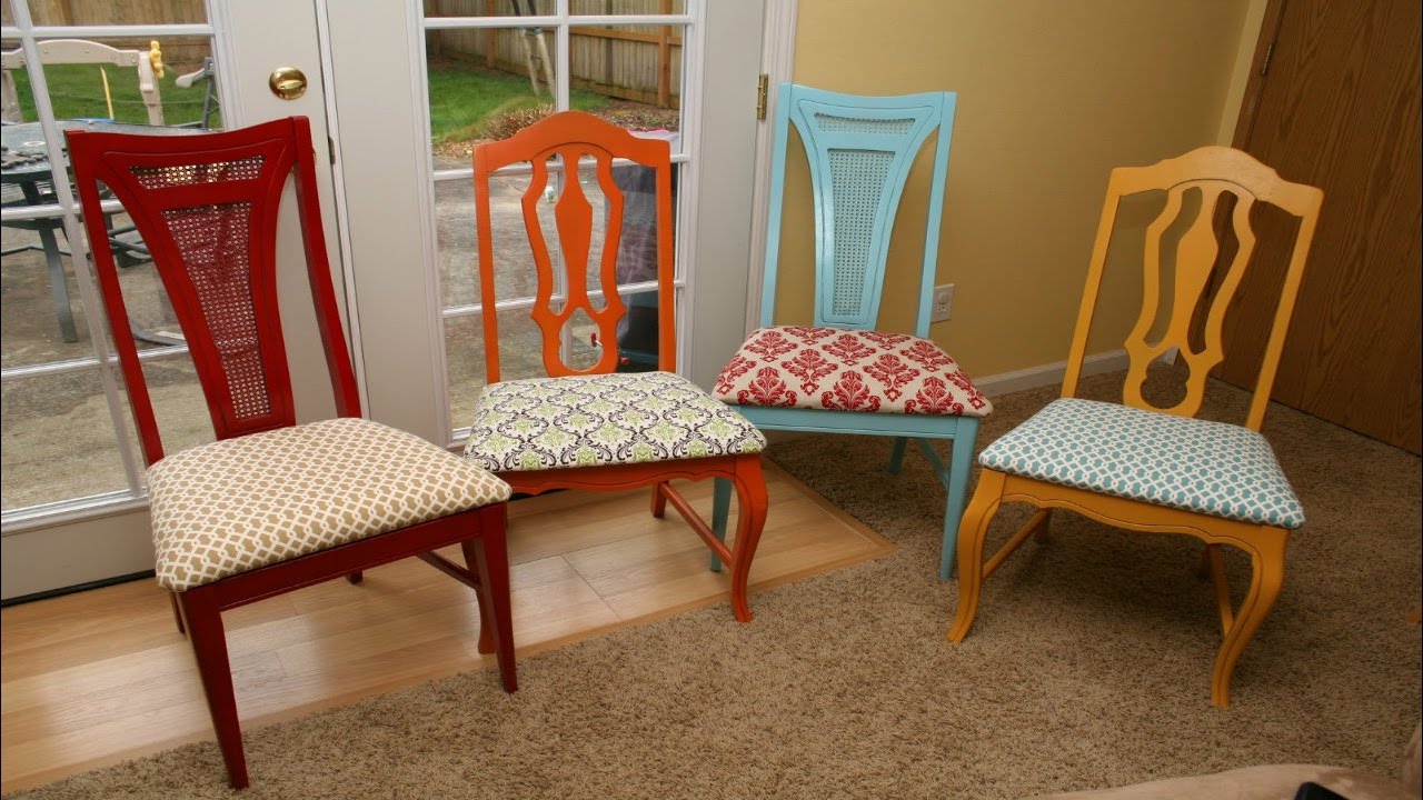 upholstery of chairs