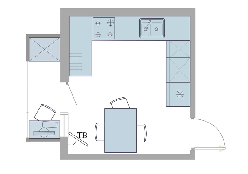 kitchen layout