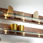 led strip on the shelf