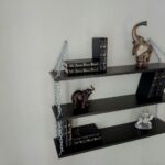 hanging designer shelves on chains