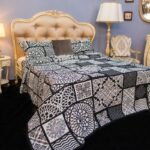 bedspread color black