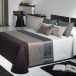 bedspread color gray