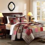 bedspread color red