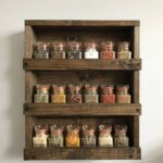 shelf for spices from the drawer