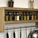 spice rack with hooks