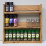 three-story spice shelf