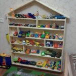 shelf toy house