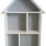 shelf house white