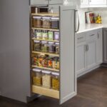 shelves in the kitchen decor