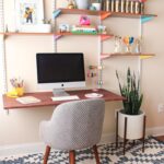 shelf over the table with toys