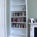 shelves in a niche interior