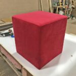 pouf red