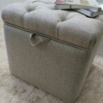 pouf with lid