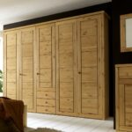 five-wall wardrobe made of wood