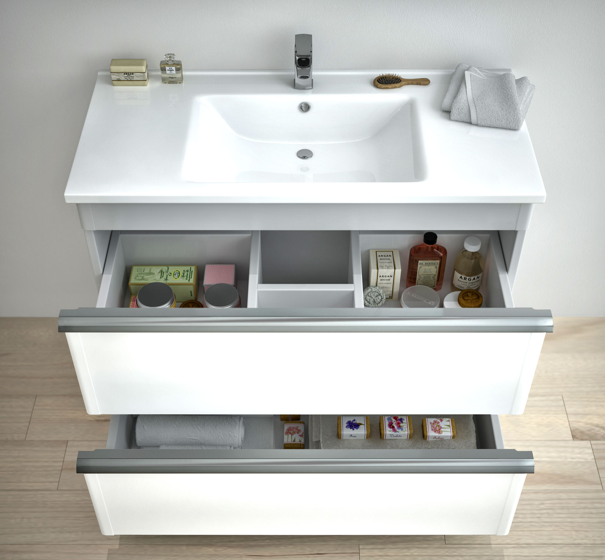 sink with vanity in the bathroom design ideas