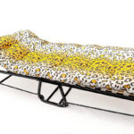 folding bed with mattress