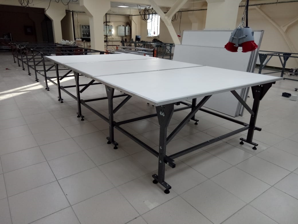 large cutting table