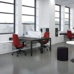 office furniture in the interior