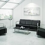 mobilier de bureau noir