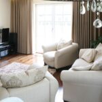 living room with armchairs