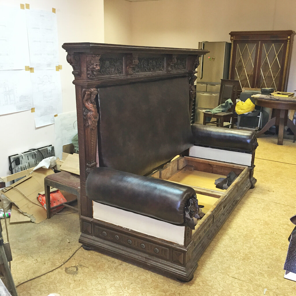 do-it-yourself sofa restoration