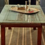 table en verre