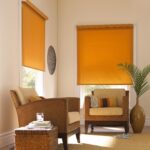 roller blinds orange